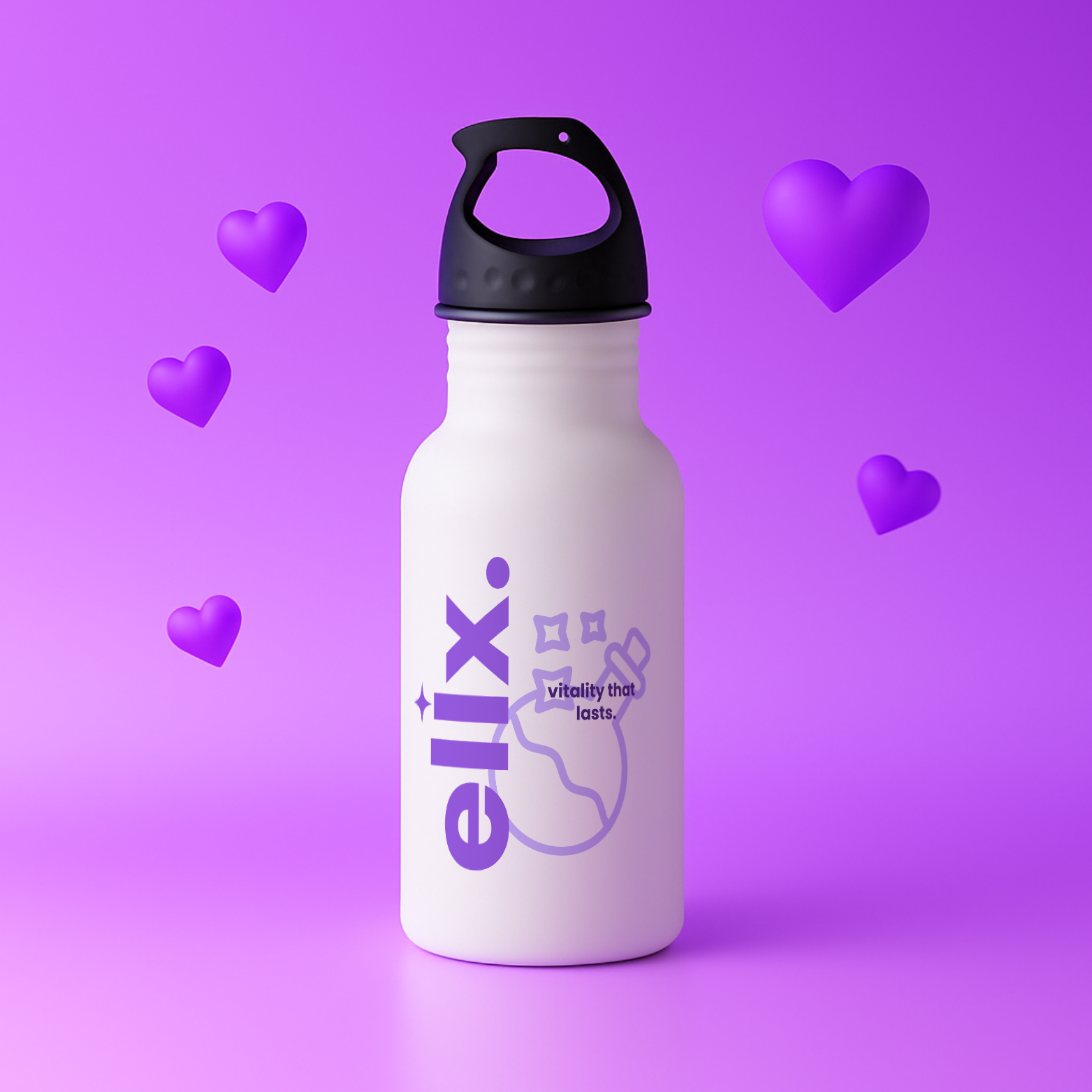 Stylish Stainless Steel Water Bottle - Hydration On-the-Go, Eco-Friendly Upgrade, Perfect for Fitness, Gift for Friends, Travel Essential